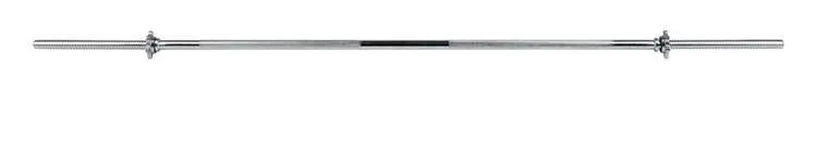 1x 183cm 130kg Barbell Bar ONLY for Home Gym Weights Lifting - Suits 1" Hole