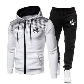 2022 Winter Men Suit Men's New Brand Sports Suits Printed Hoodie Sets