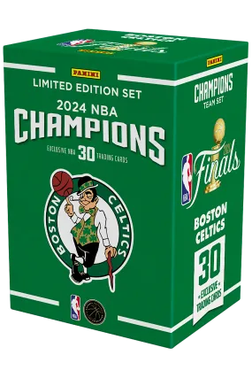 2024 Panini NBA Championship Boston Celtics Box Set Blaster Box
