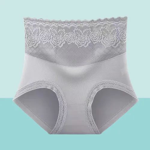 🎁45%OFF🎀High Waist No Trace Lace Hip Lift Panty