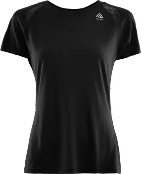 Aclima Women&#x27;s LightWool Sports T-shirt Jet Black | Buy Aclima Women&#x27;s LightWool Sports T-shirt Jet Black here | Outnorth