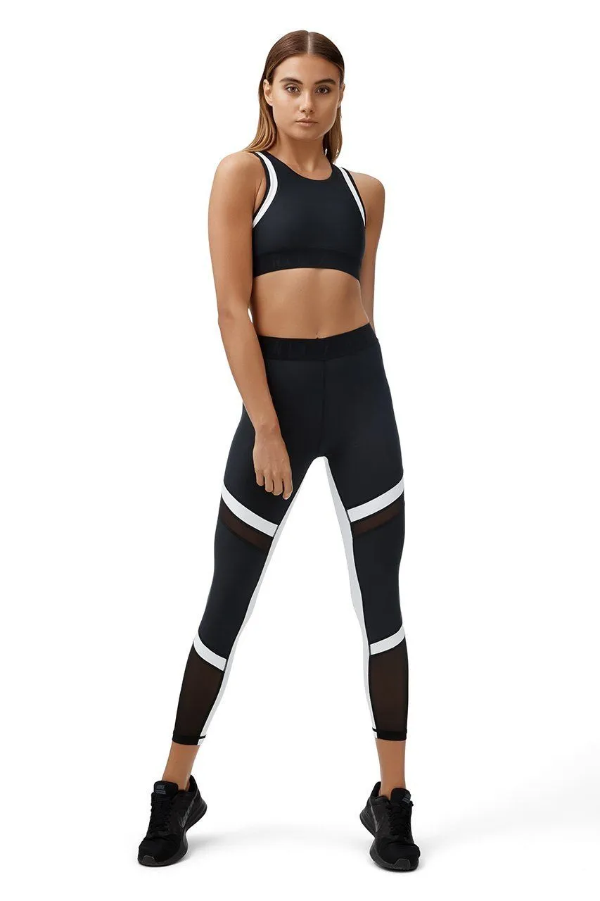 Allfenix Cora Sport Bra Top in Black