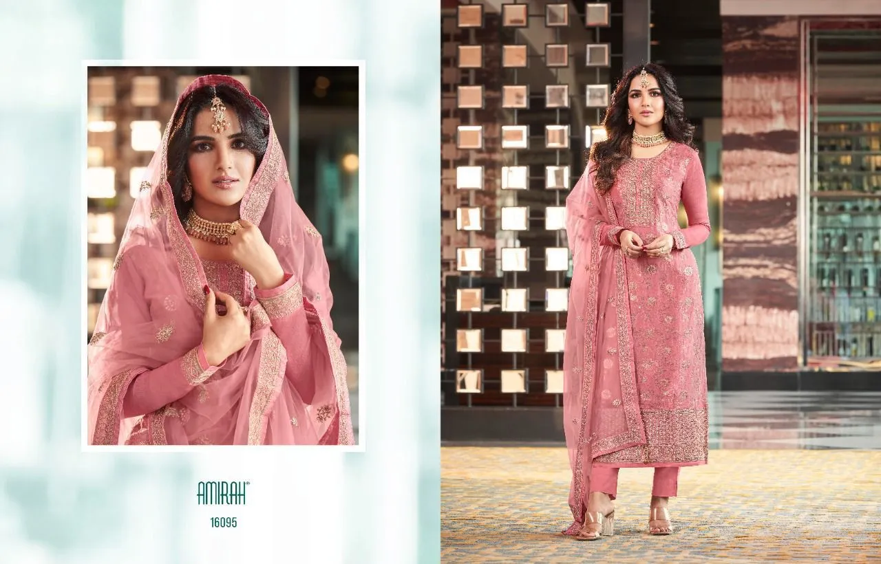 Amirah Sofia Dola Silk Embroidery Salwar Kameez Collection