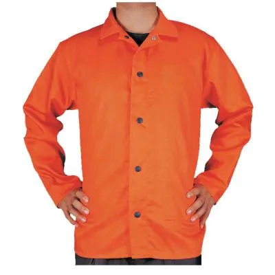 Best Welds Premium Flame Retardant Jacket, X-Large, Orange, 1230-XL