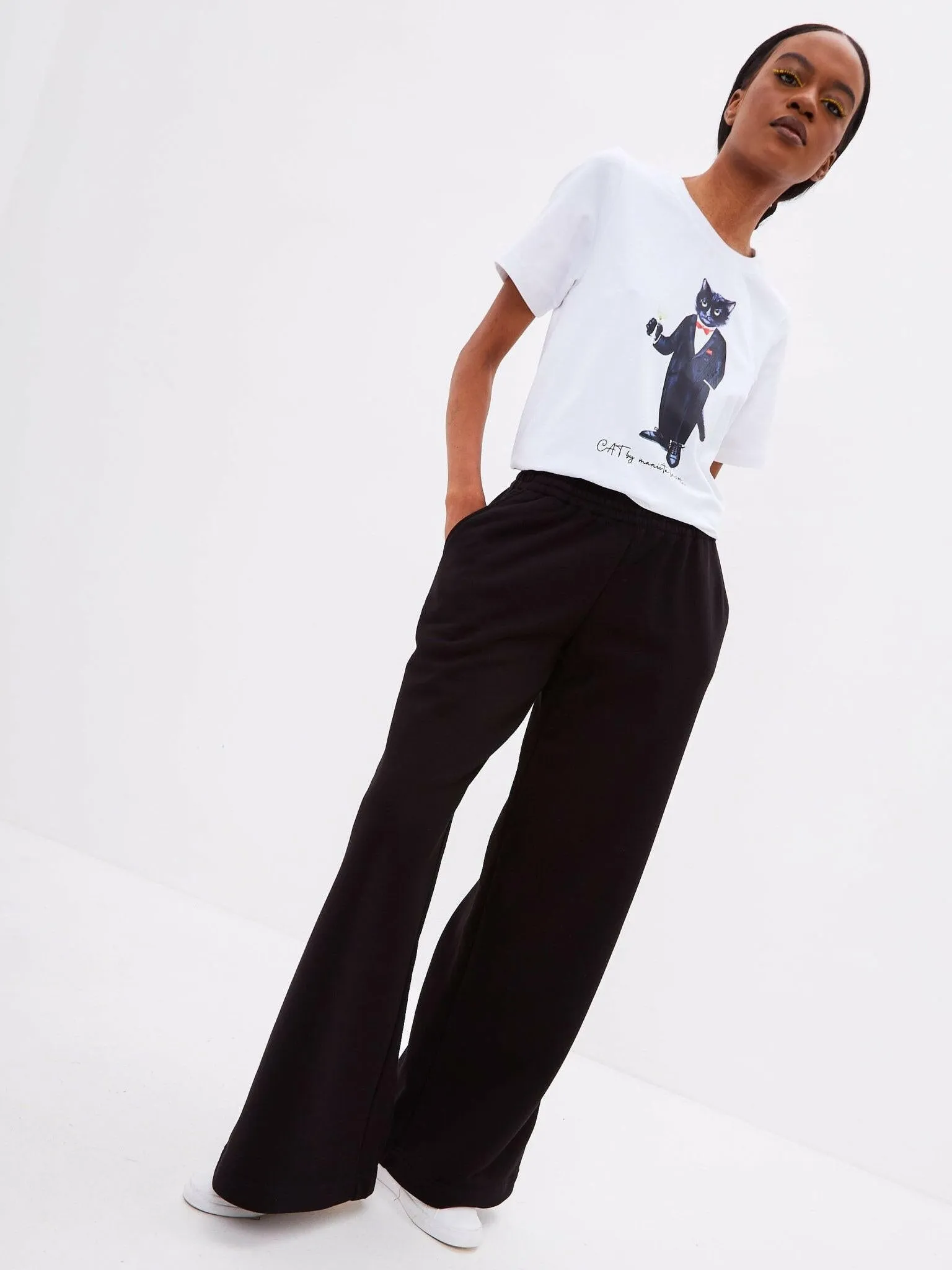 Black Women's Trousers CAT