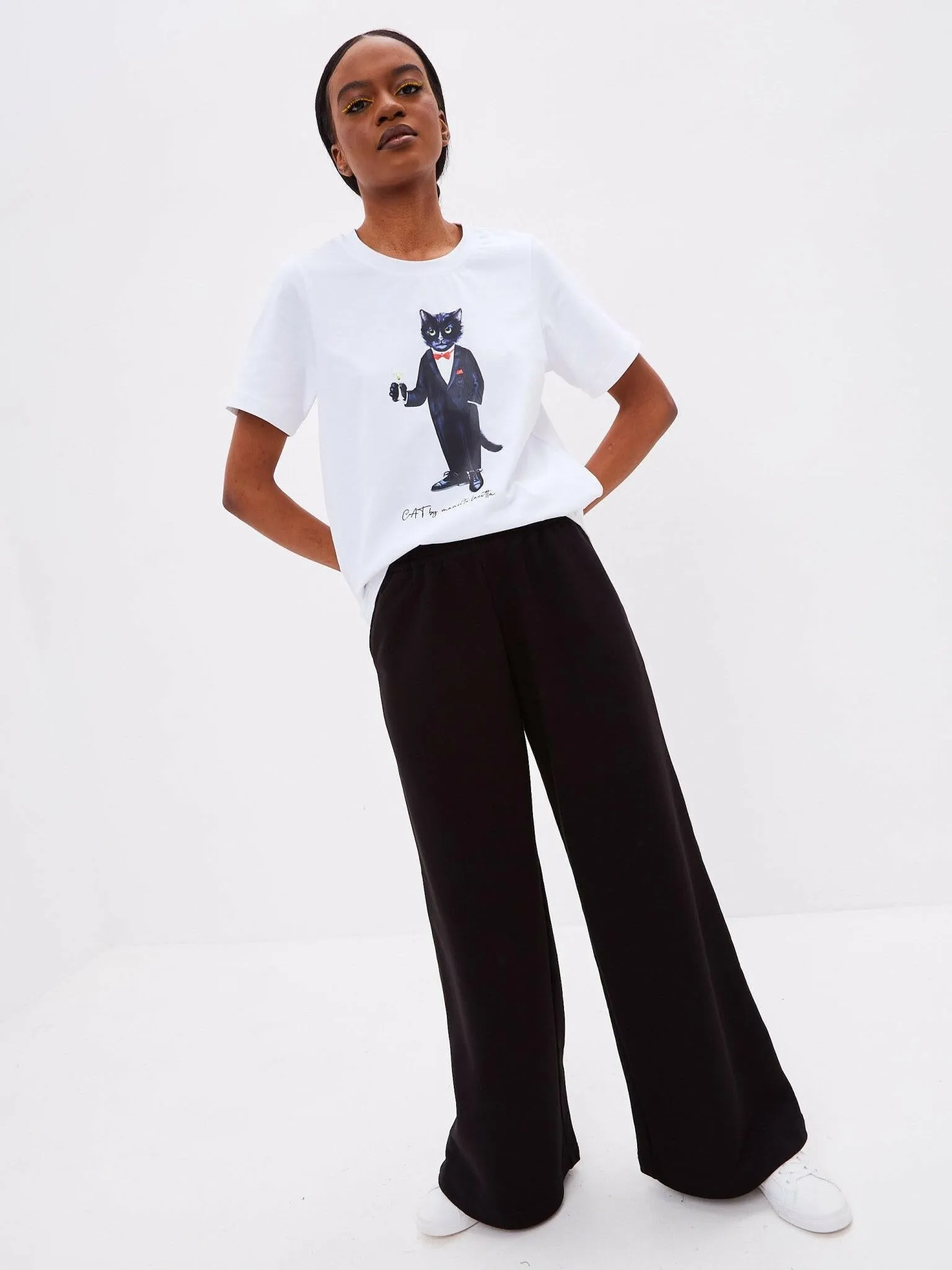 Black Women's Trousers CAT