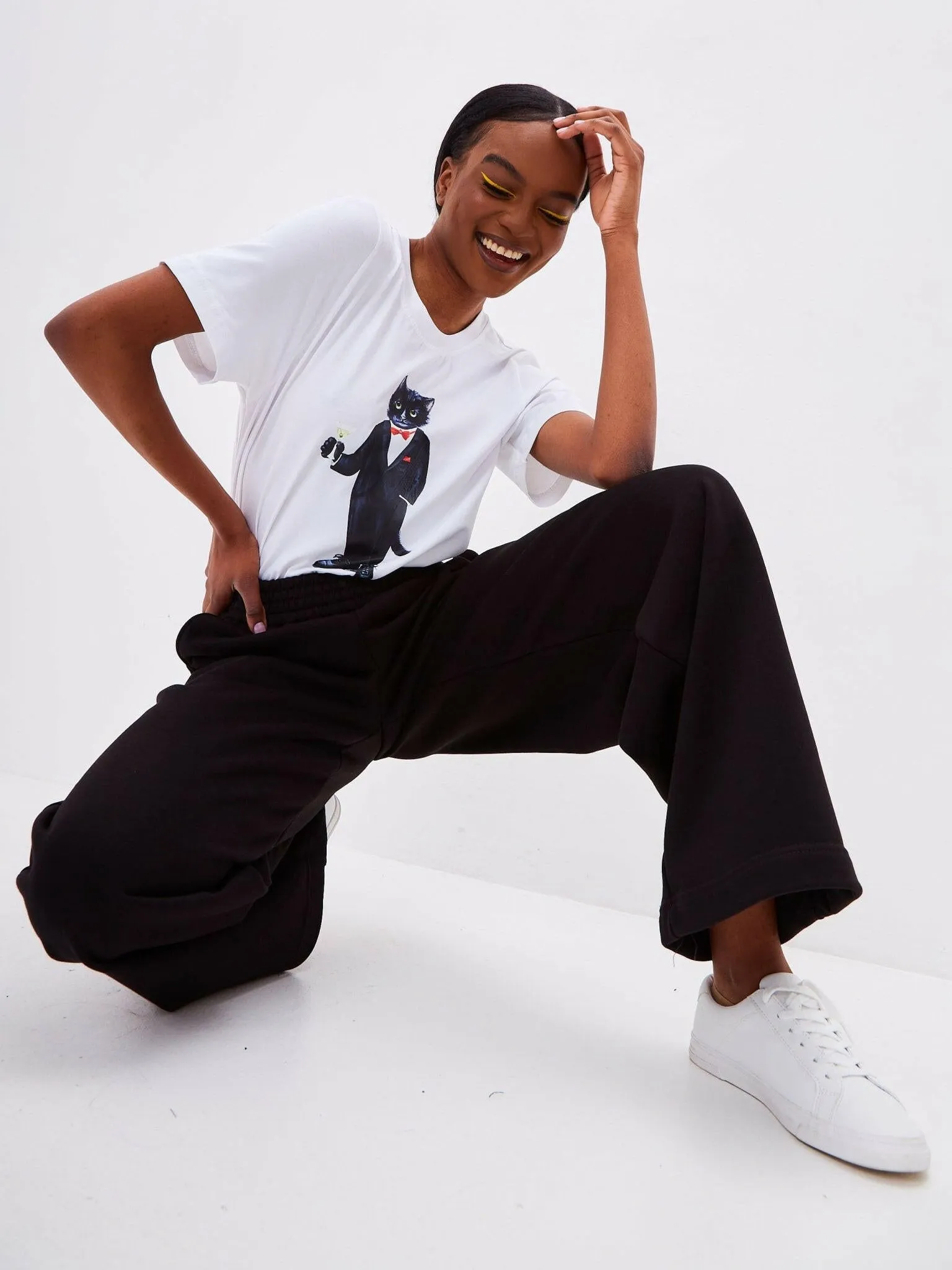 Black Women's Trousers CAT