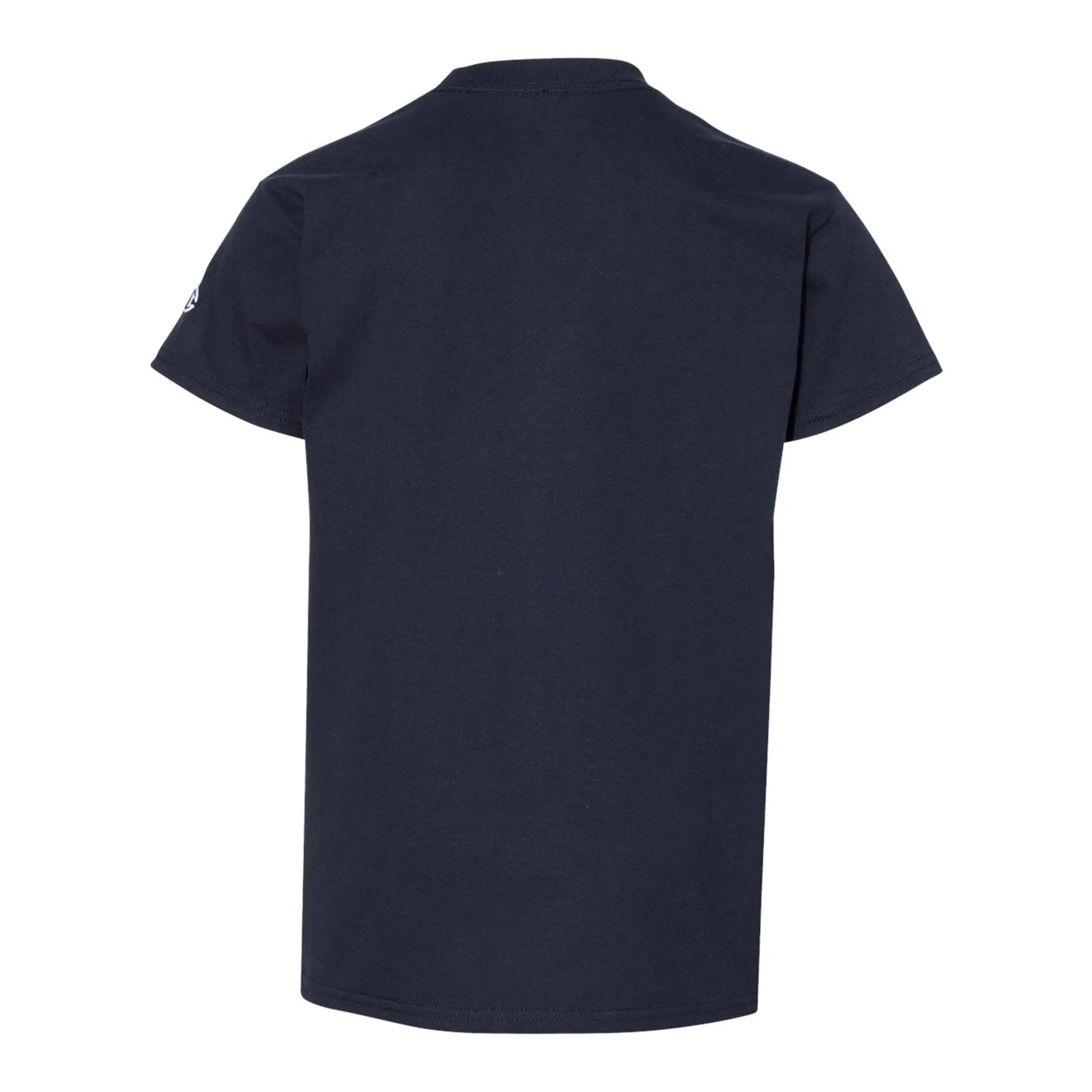 Carolina Tar Heels Stacked Youth T-Shirt - Navy