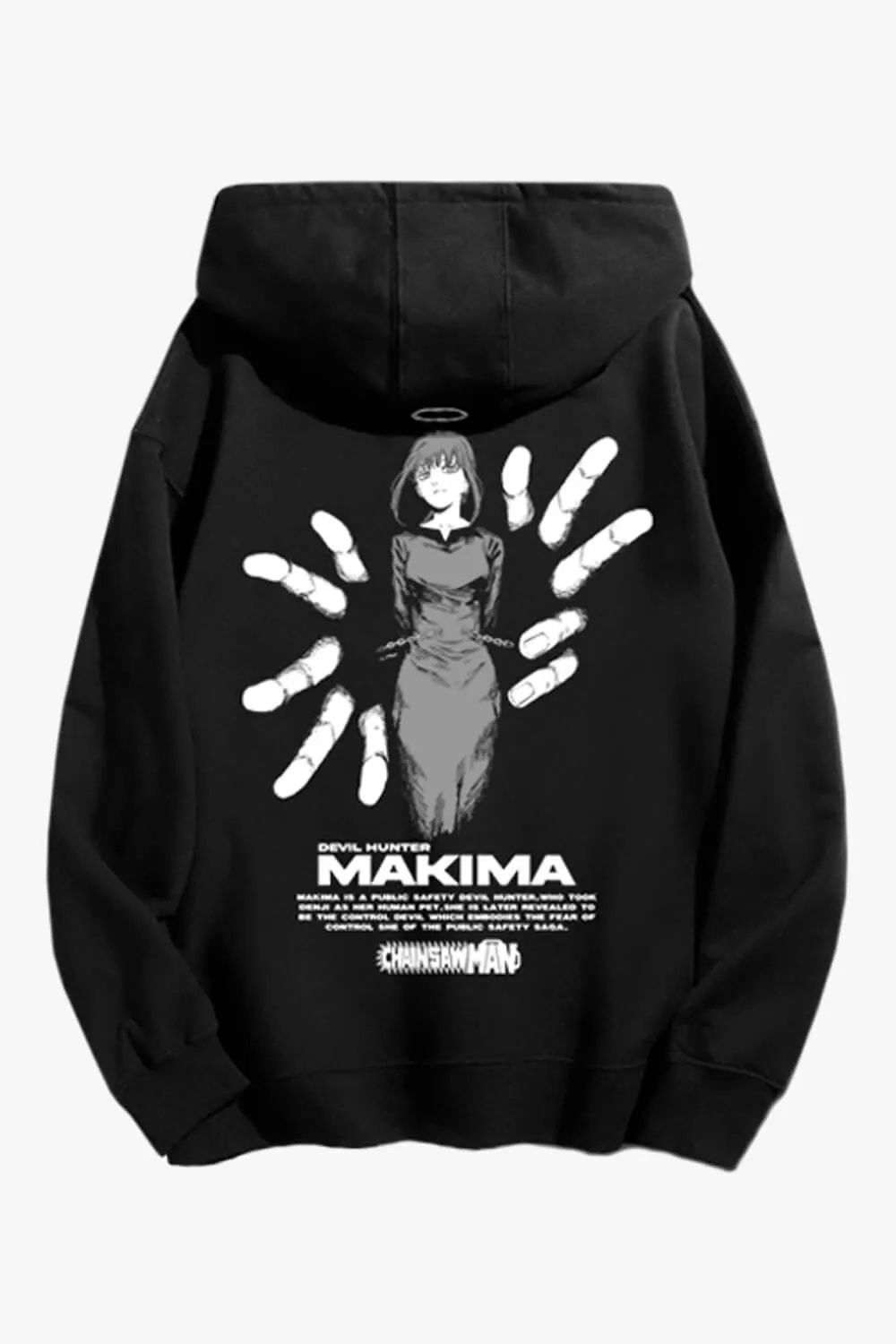 Chainsaw Man Makima Hands Aesthetic Hoodie