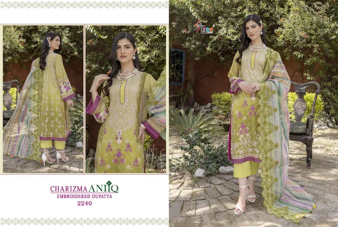 CHARISMA ANIIQ EMBROIDERED SUIT