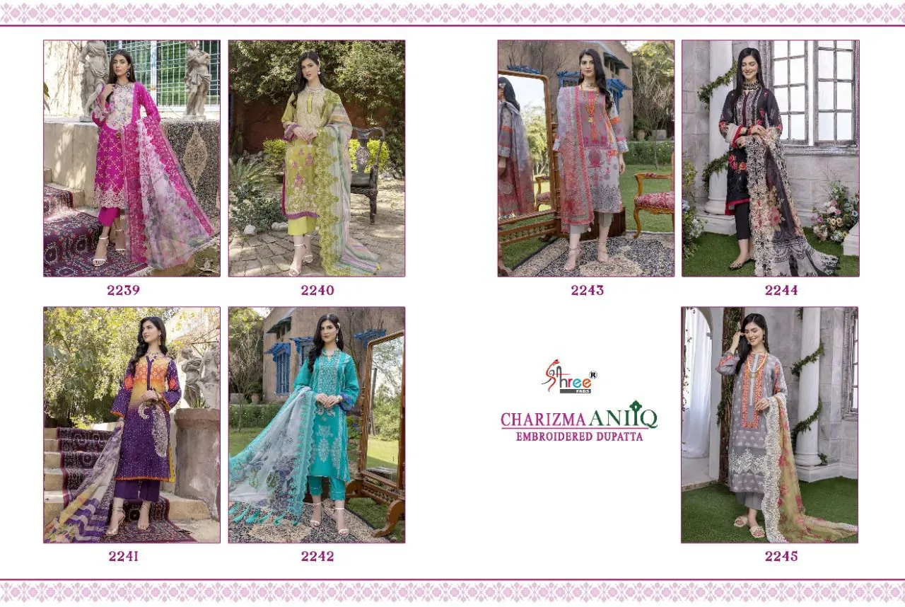 CHARISMA ANIIQ EMBROIDERED SUIT