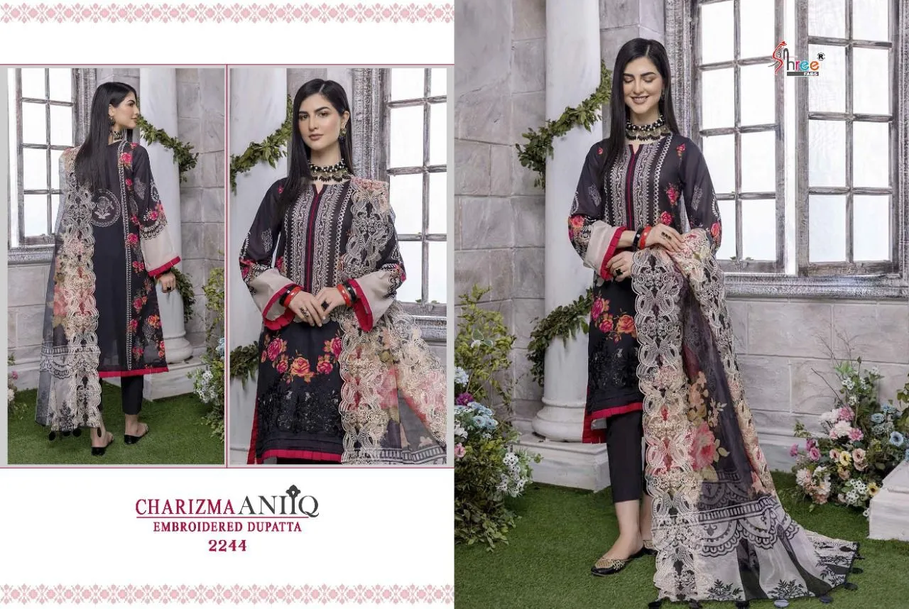CHARISMA ANIIQ EMBROIDERED SUIT