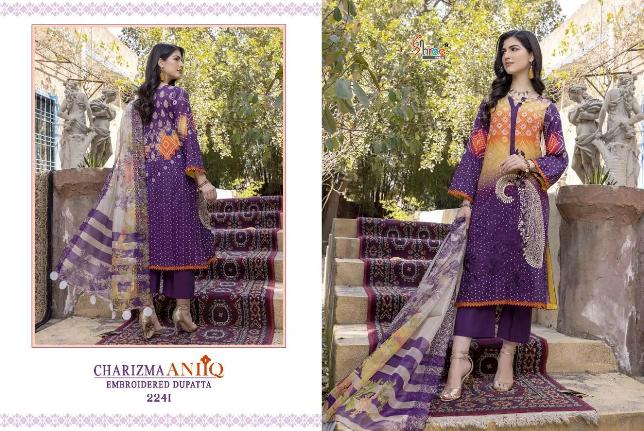 CHARISMA ANIIQ EMBROIDERED SUIT