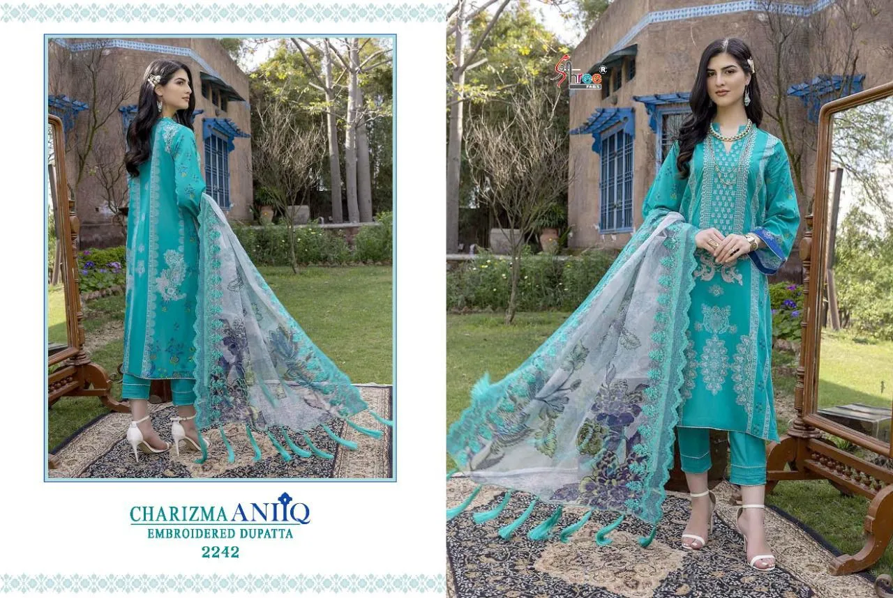 CHARISMA ANIIQ EMBROIDERED SUIT