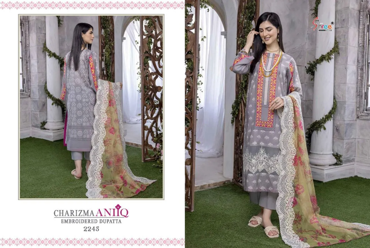 CHARISMA ANIIQ EMBROIDERED SUIT