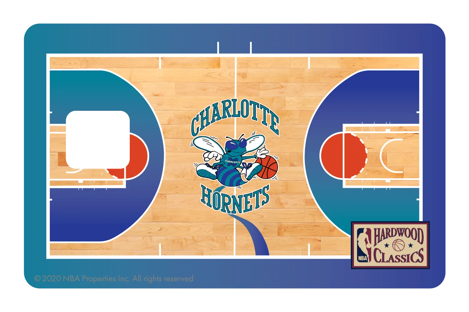 Charlotte Hornets: Retro Courtside Hardwood Classics