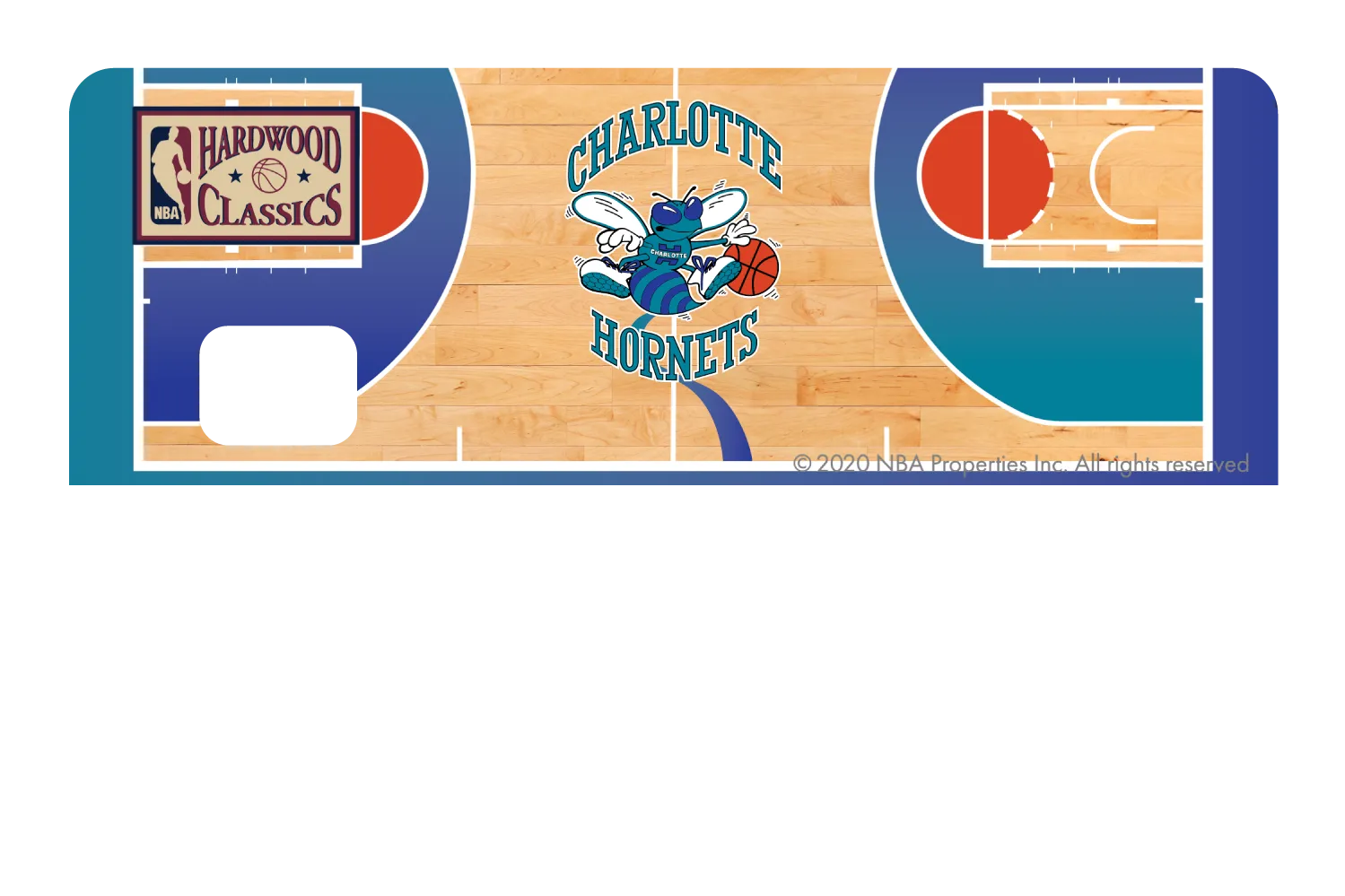 Charlotte Hornets: Retro Courtside Hardwood Classics