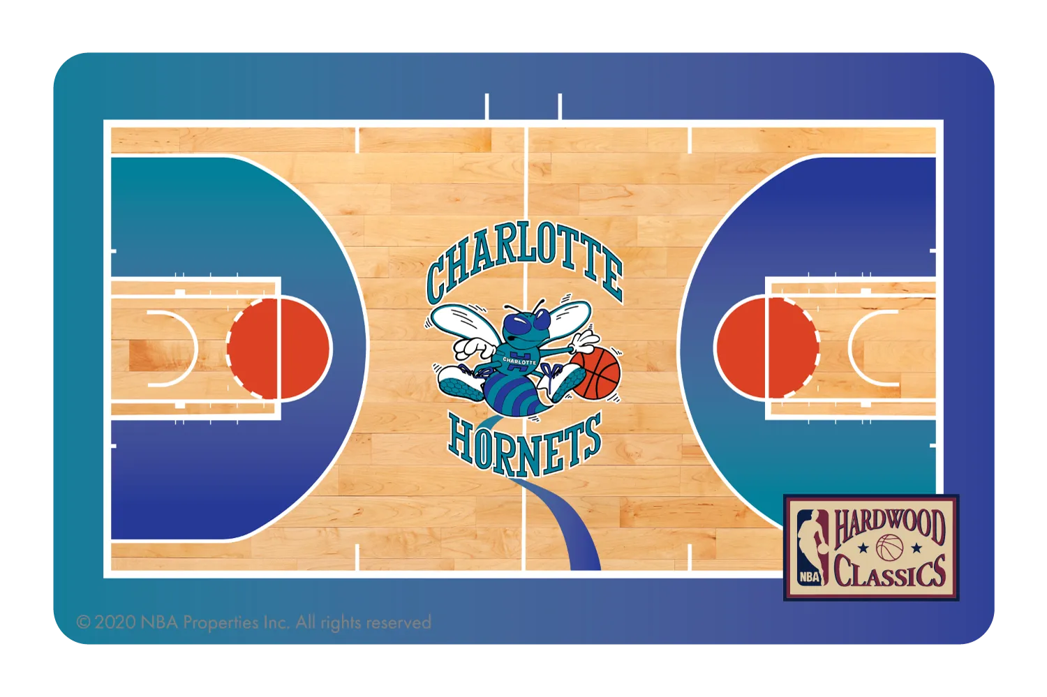 Charlotte Hornets: Retro Courtside Hardwood Classics