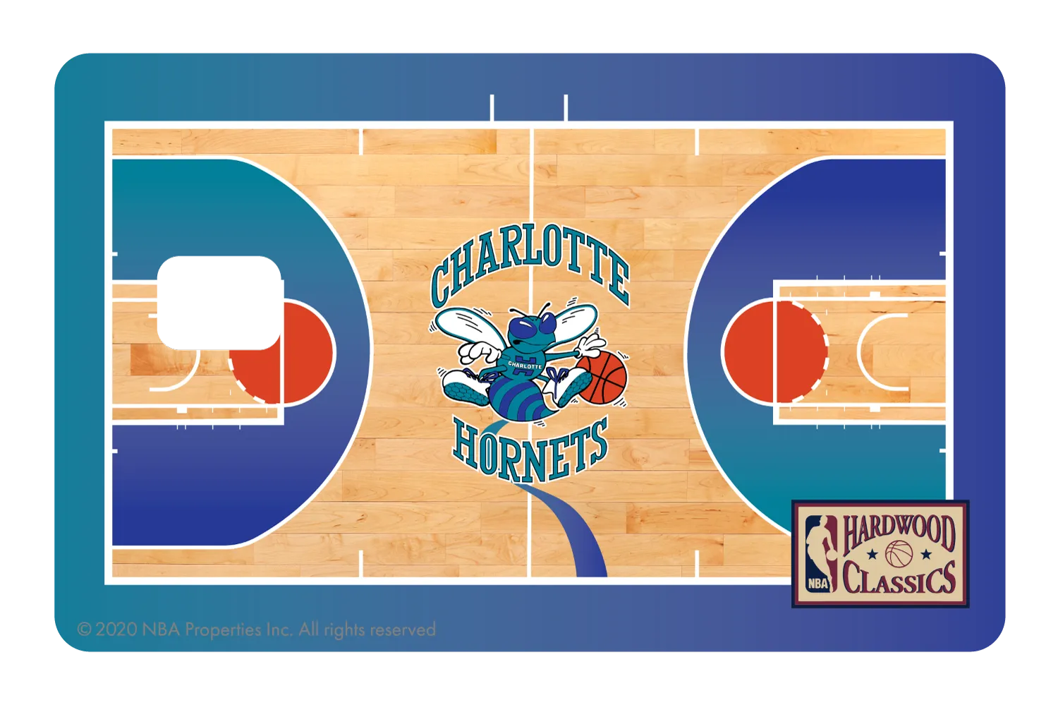 Charlotte Hornets: Retro Courtside Hardwood Classics