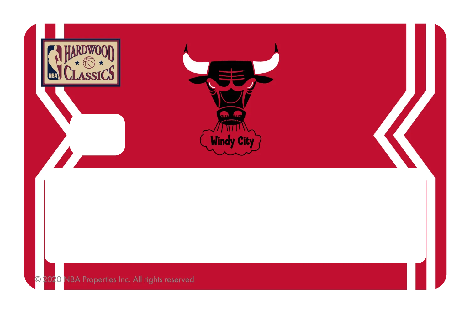 Chicago Bulls: Away Warmups Hardwood Classics