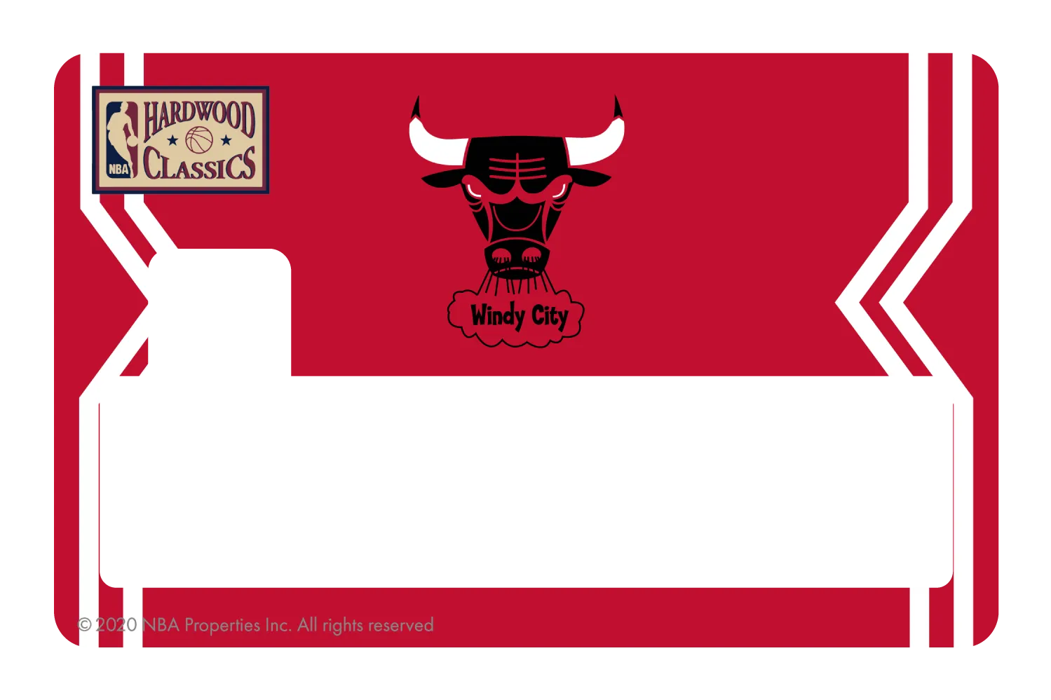 Chicago Bulls: Away Warmups Hardwood Classics