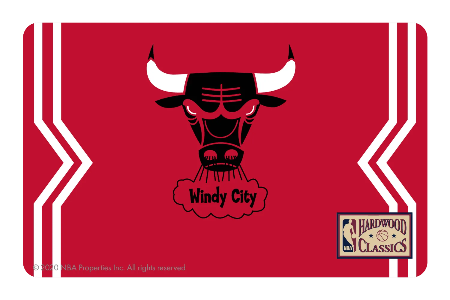 Chicago Bulls: Away Warmups Hardwood Classics