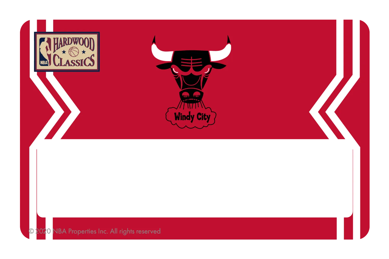 Chicago Bulls: Away Warmups Hardwood Classics
