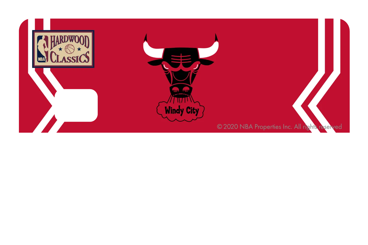 Chicago Bulls: Away Warmups Hardwood Classics