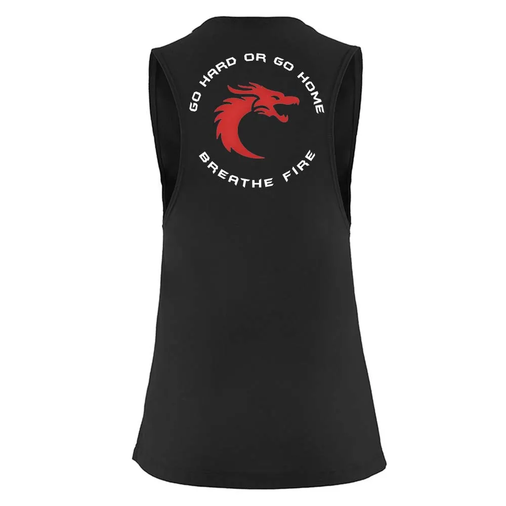 Dragon Fitness "Go Hard of Go Home" Muscle Vest