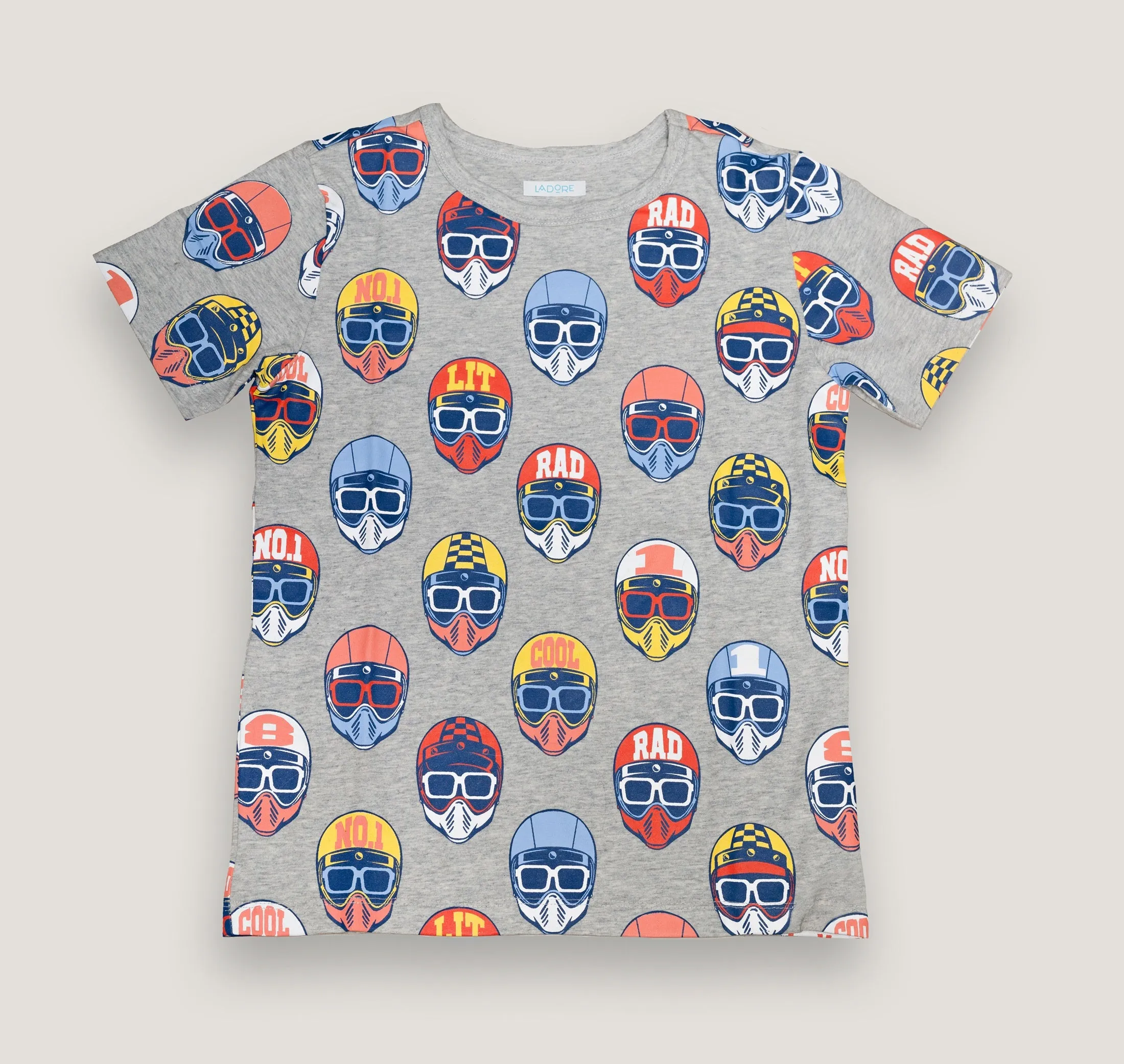 Grey Sports Pure Cotton Half Sleeves Tshirt