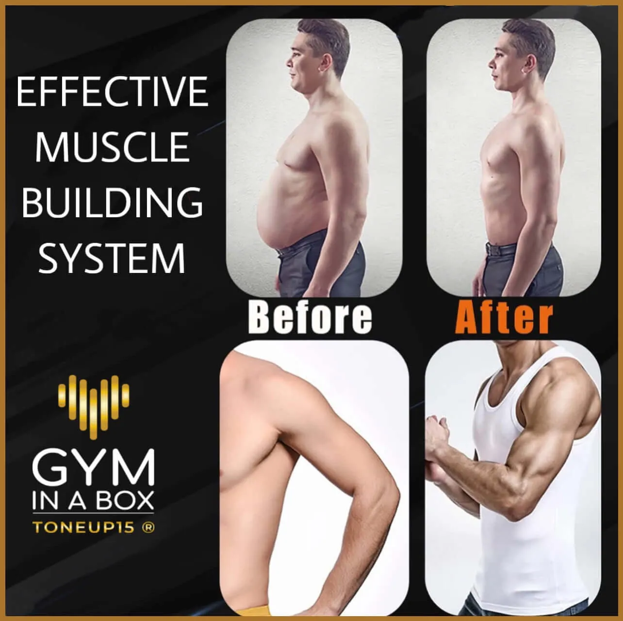 GYM IN A BOX®️ MuscleBooster 5in1 Toning System