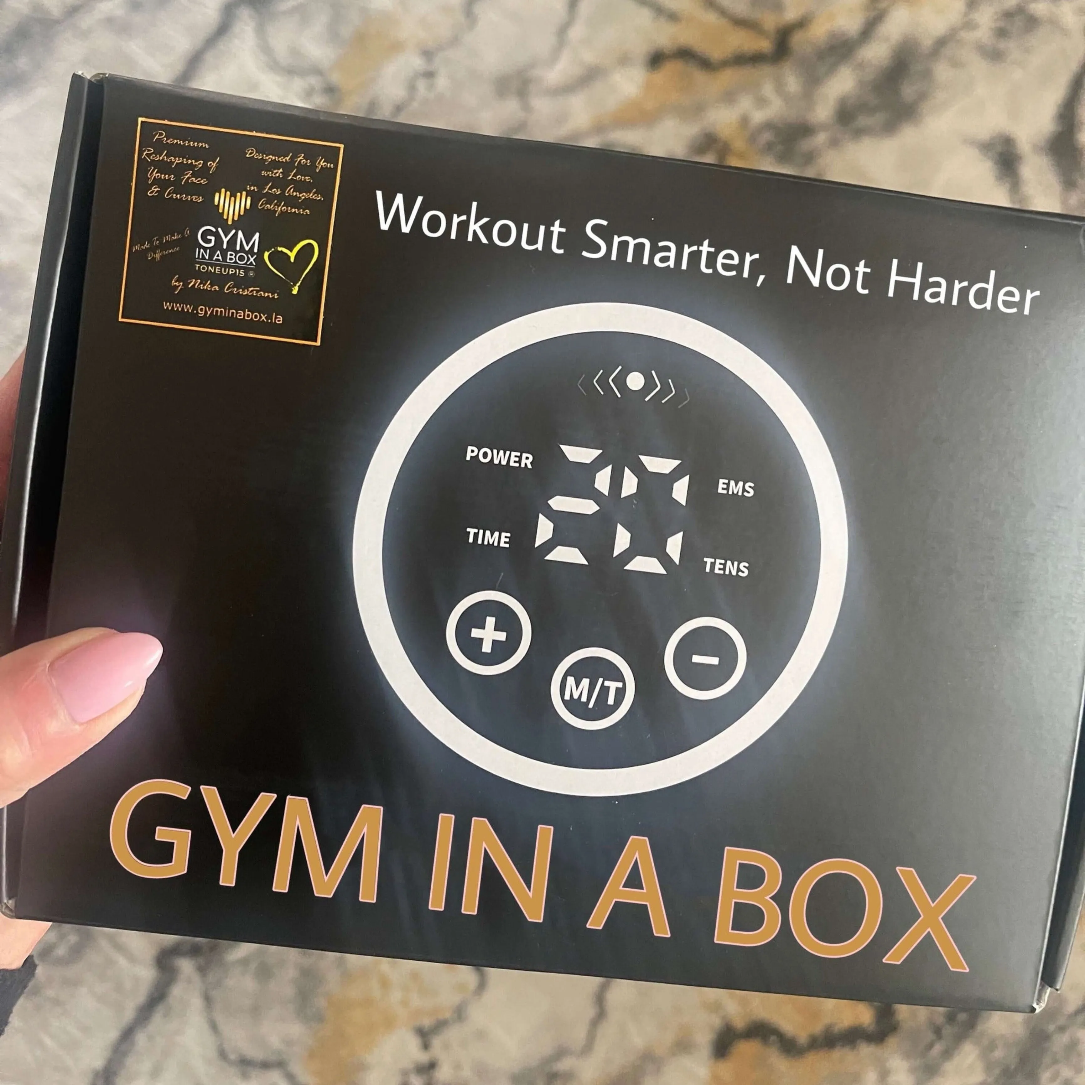 GYM IN A BOX®️ MuscleBooster 5in1 Toning System