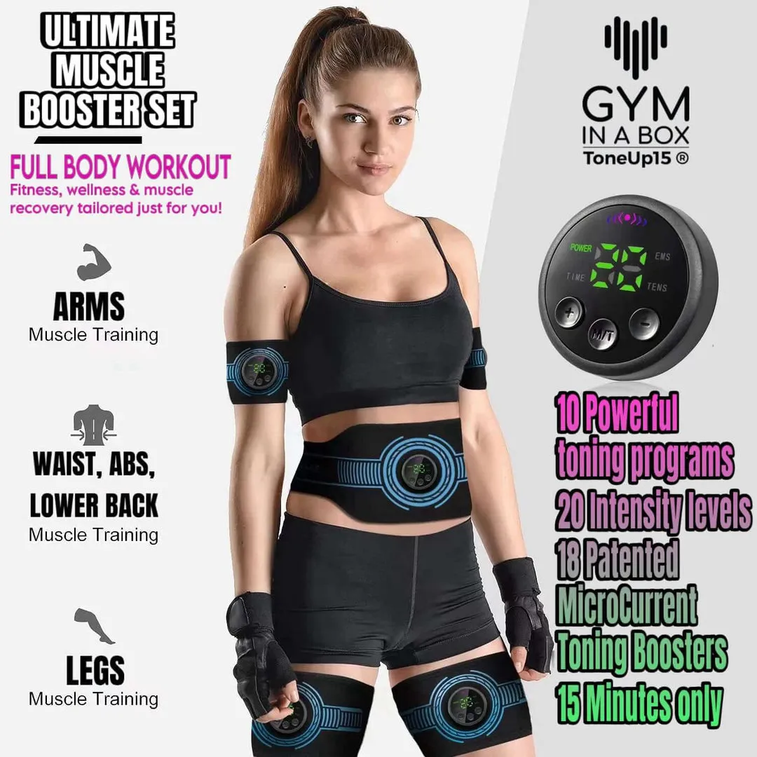 GYM IN A BOX®️ MuscleBooster 5in1 Toning System