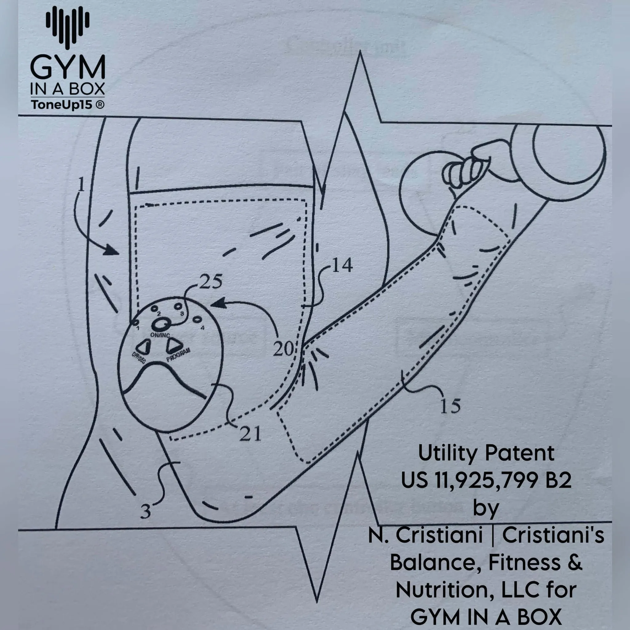 GYM IN A BOX®️ MuscleBooster 5in1 Toning System