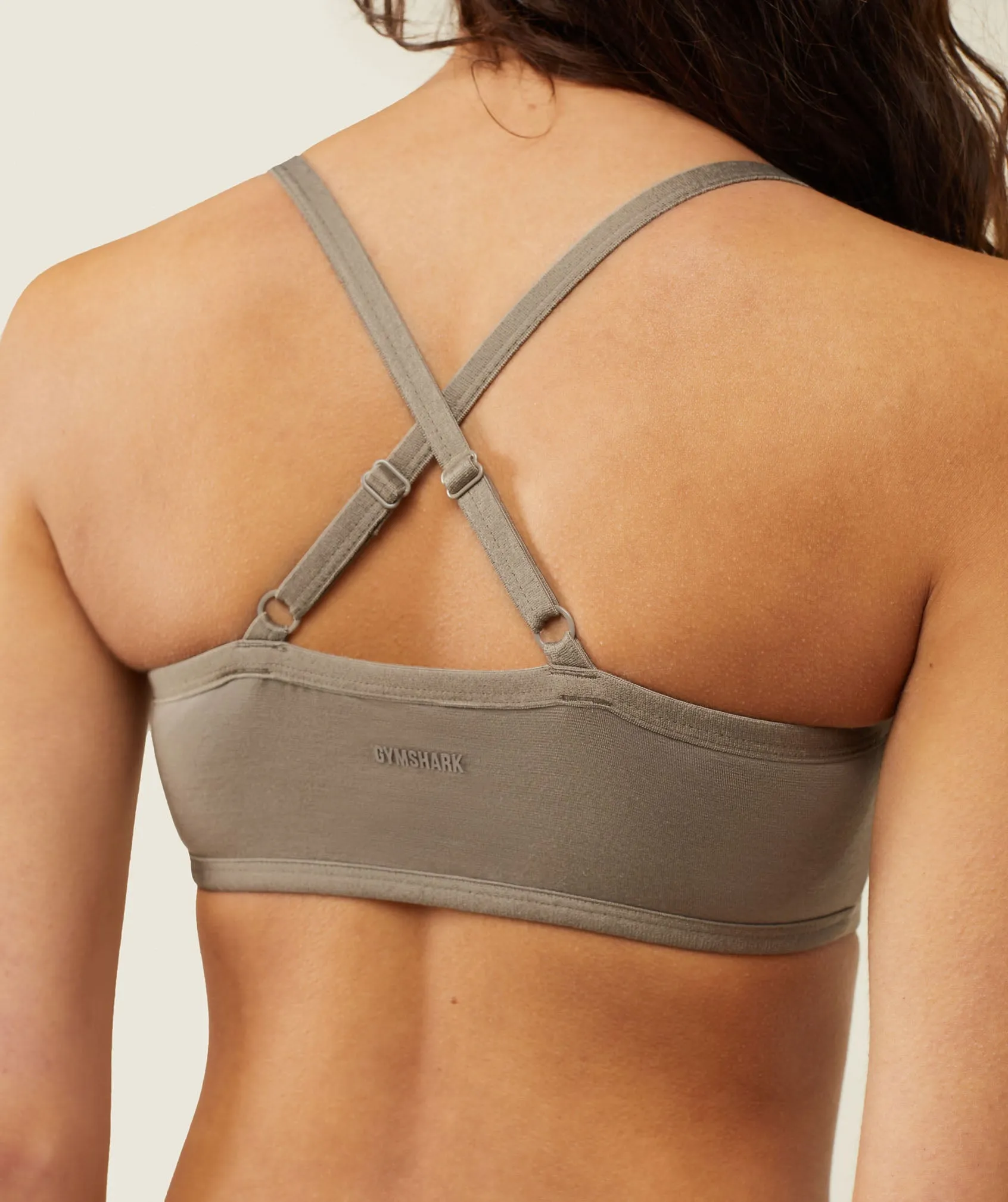 Gymshark everywear Ultra Comfort Bralette - Linen Brown