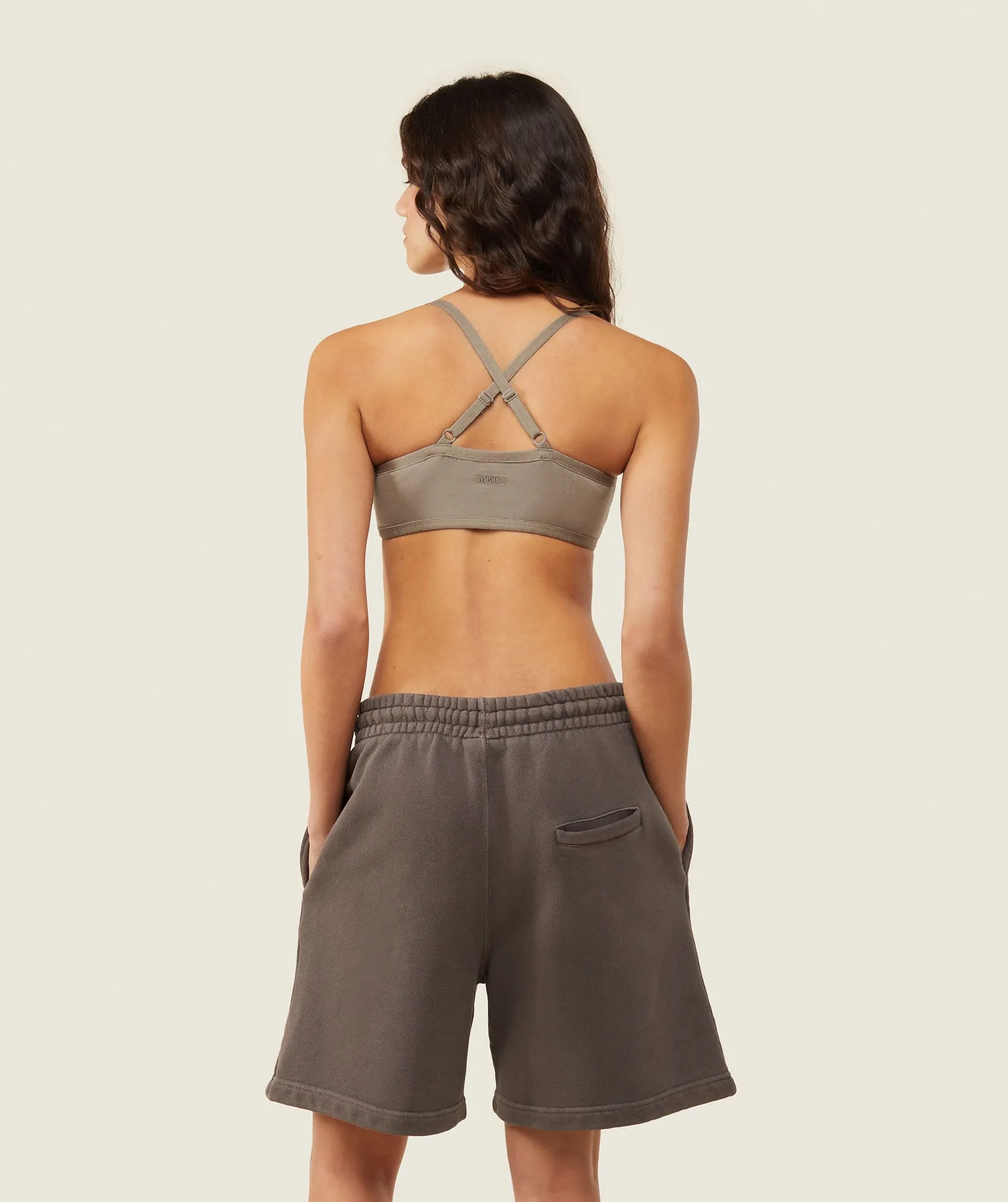 Gymshark everywear Ultra Comfort Bralette - Linen Brown