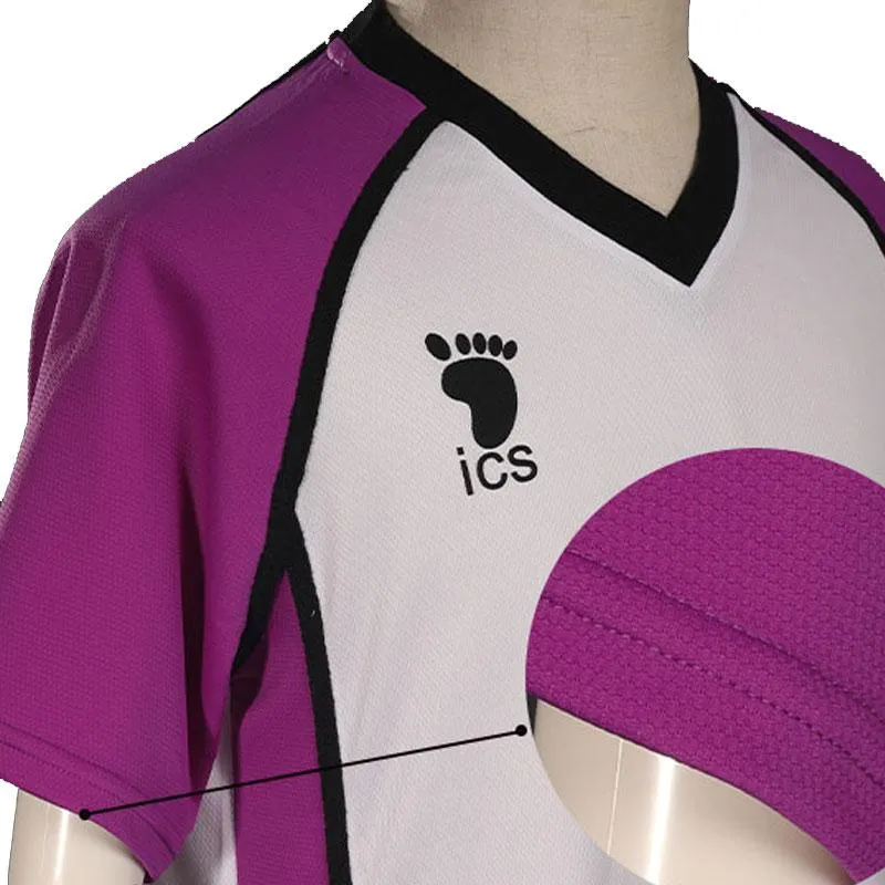 Haikyū!! Karasuno High School vs Shiratorizawa Academy Semi Eita Volleyball Sportswear Cosplay Costumes