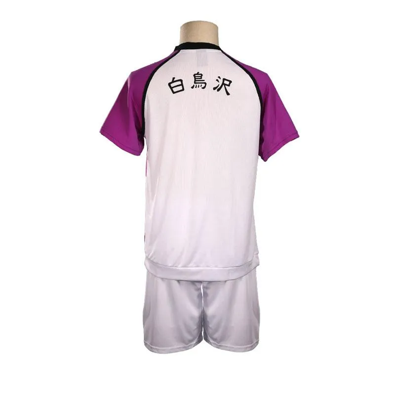 Haikyū!! Karasuno High School vs Shiratorizawa Academy Semi Eita Volleyball Sportswear Cosplay Costumes