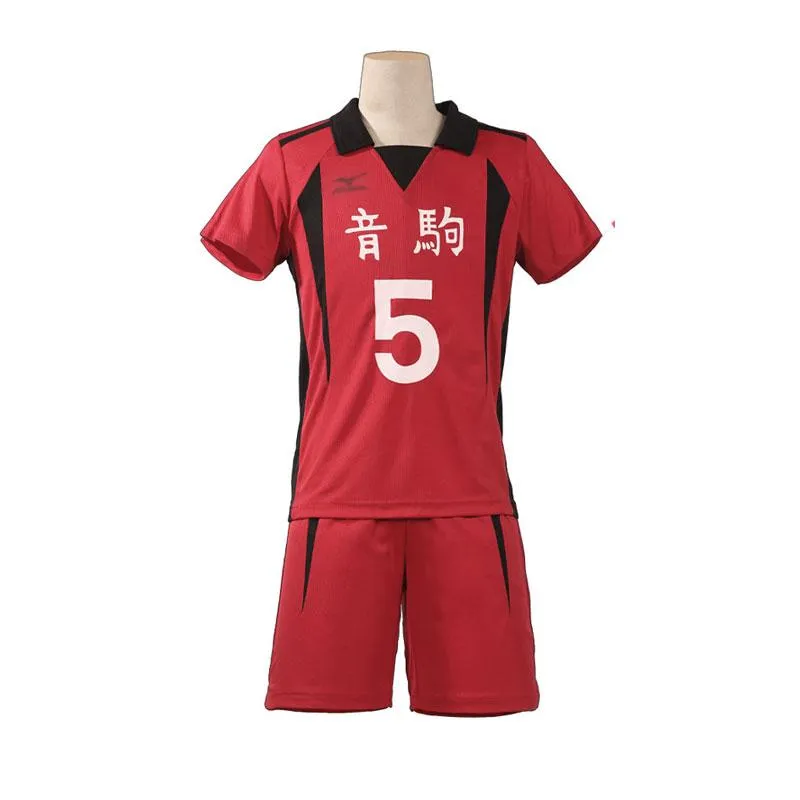Haikyū!! Kuroo Tetsurou KozumeKenma KurooTetsurou Number 1-11 Volleyball Sportswear Cosplay Costumes