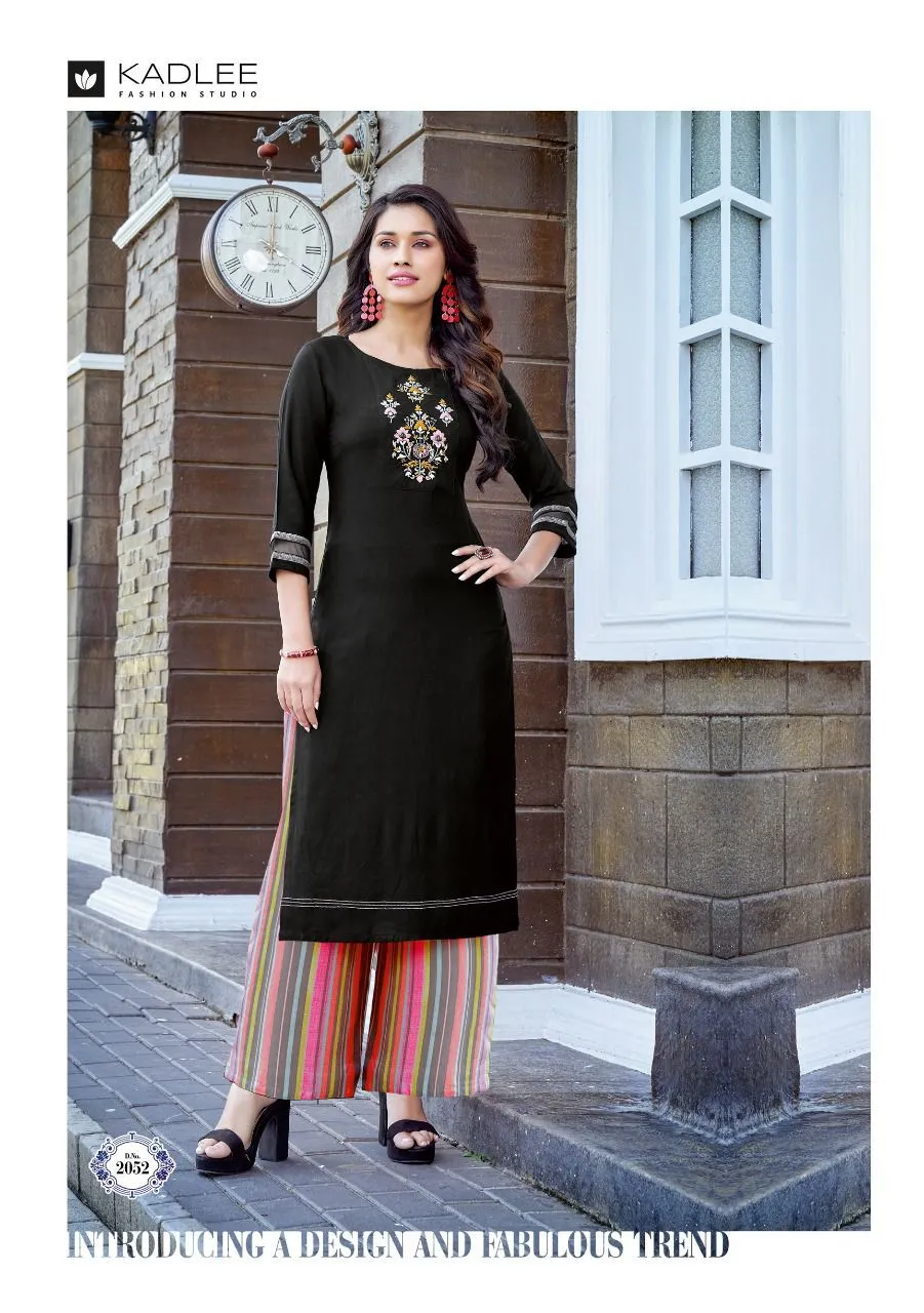 Kadlee Pankh Vol-7 Nx Rayon Print Suit