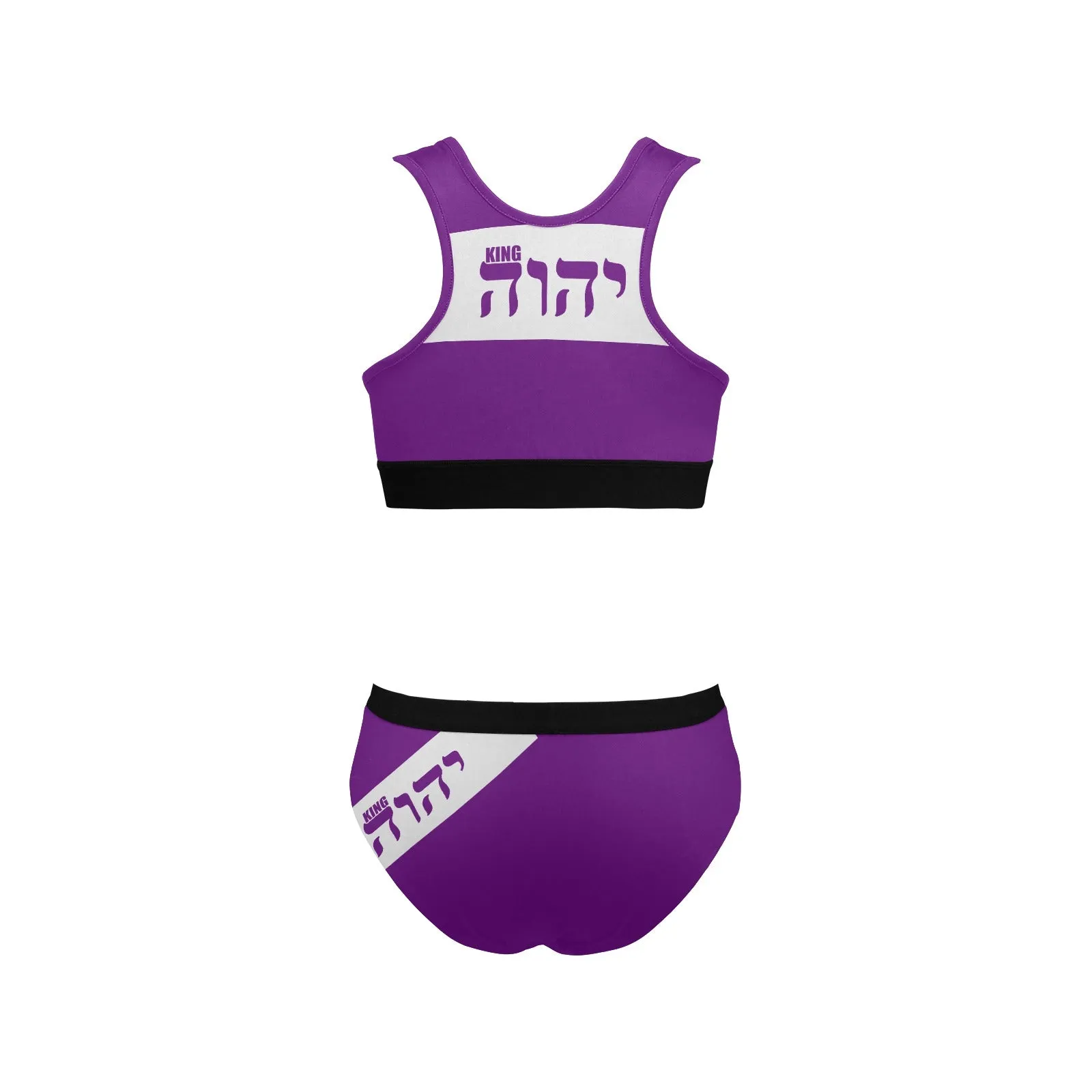 King YAHWEH Women's (Sports Bra Yoga Set)