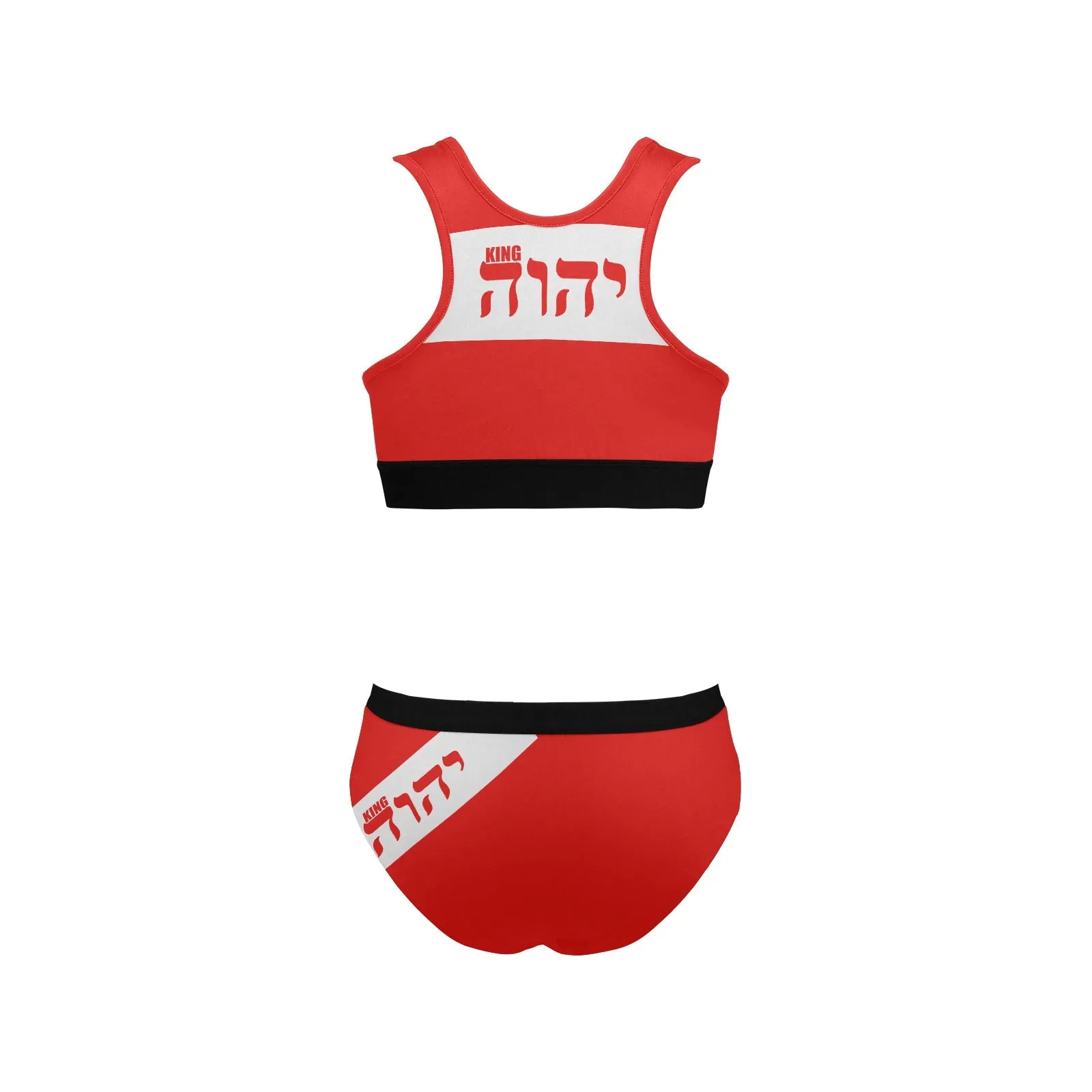 King YAHWEH Women's (Sports Bra Yoga Set)