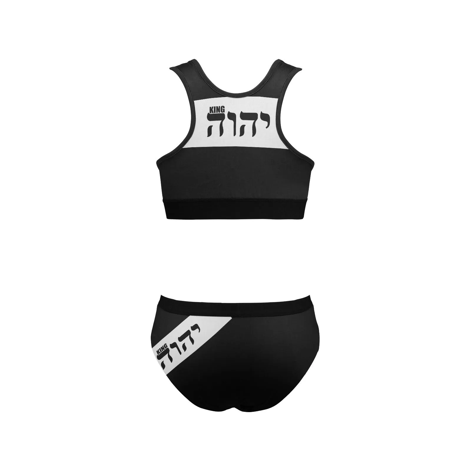 King YAHWEH Women's (Sports Bra Yoga Set)