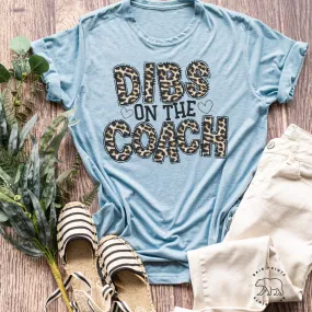 Leopard Dibs on Coach Tshirt