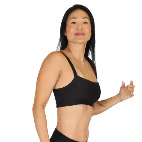 Light Support Sports Bra | Black