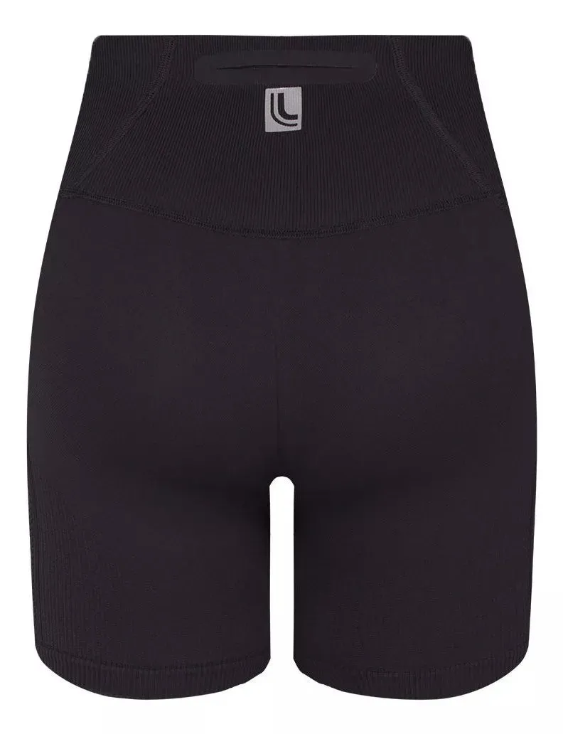 Lupo Women's Run Sports Compression Shorts with Pocket Seamless Dry