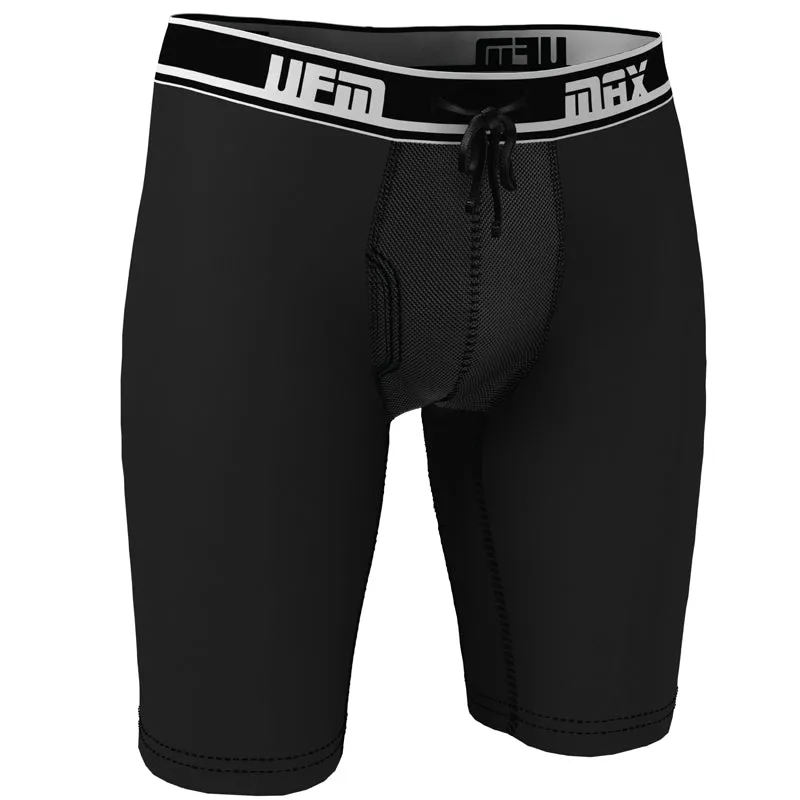 MAX Support 9 Inch Boxer Briefs Bamboo Gen 3.1 Black