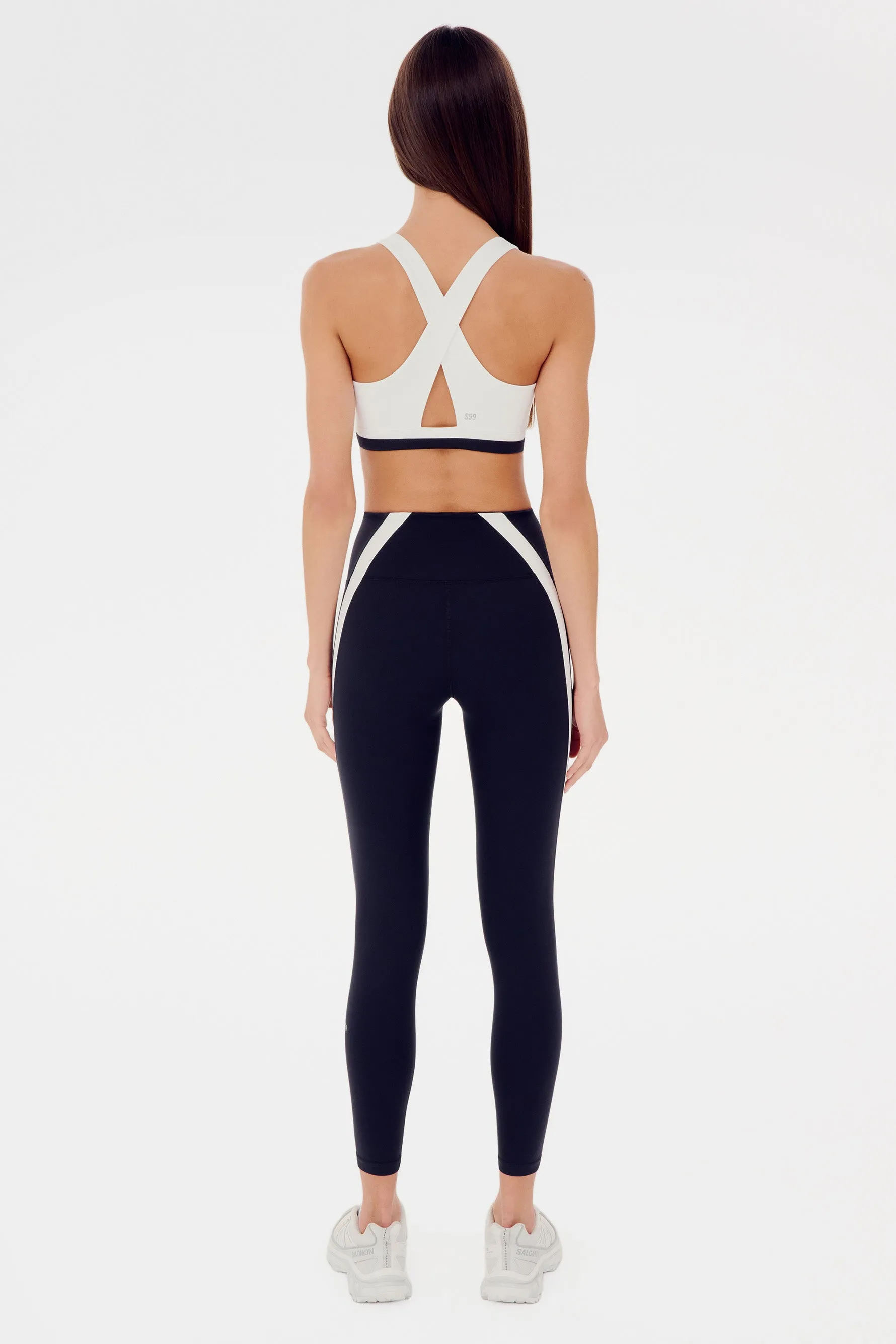 Miles Rigor Bra - Black/white