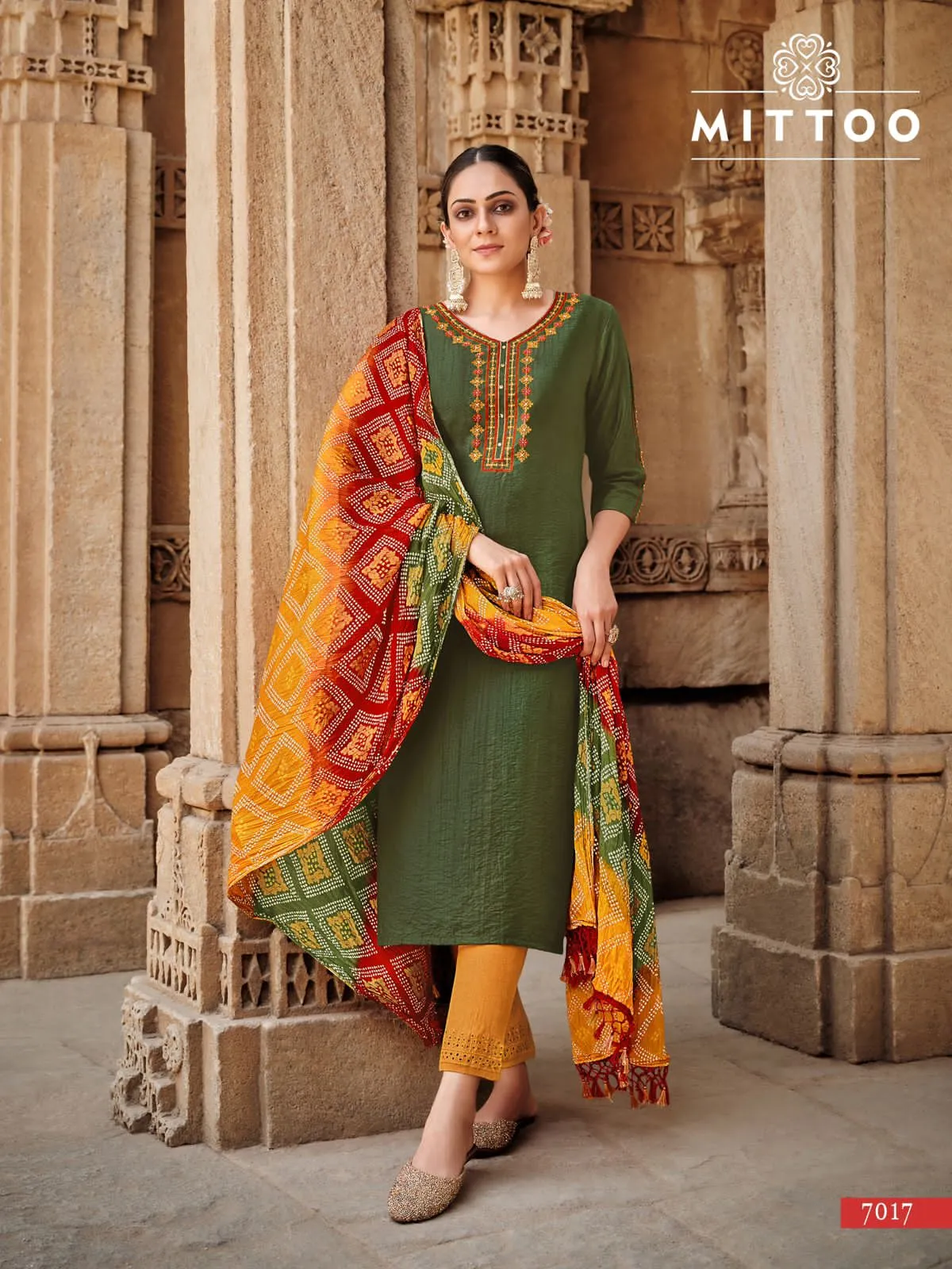 Mittoo Bansri Viscose Ready Made Suits