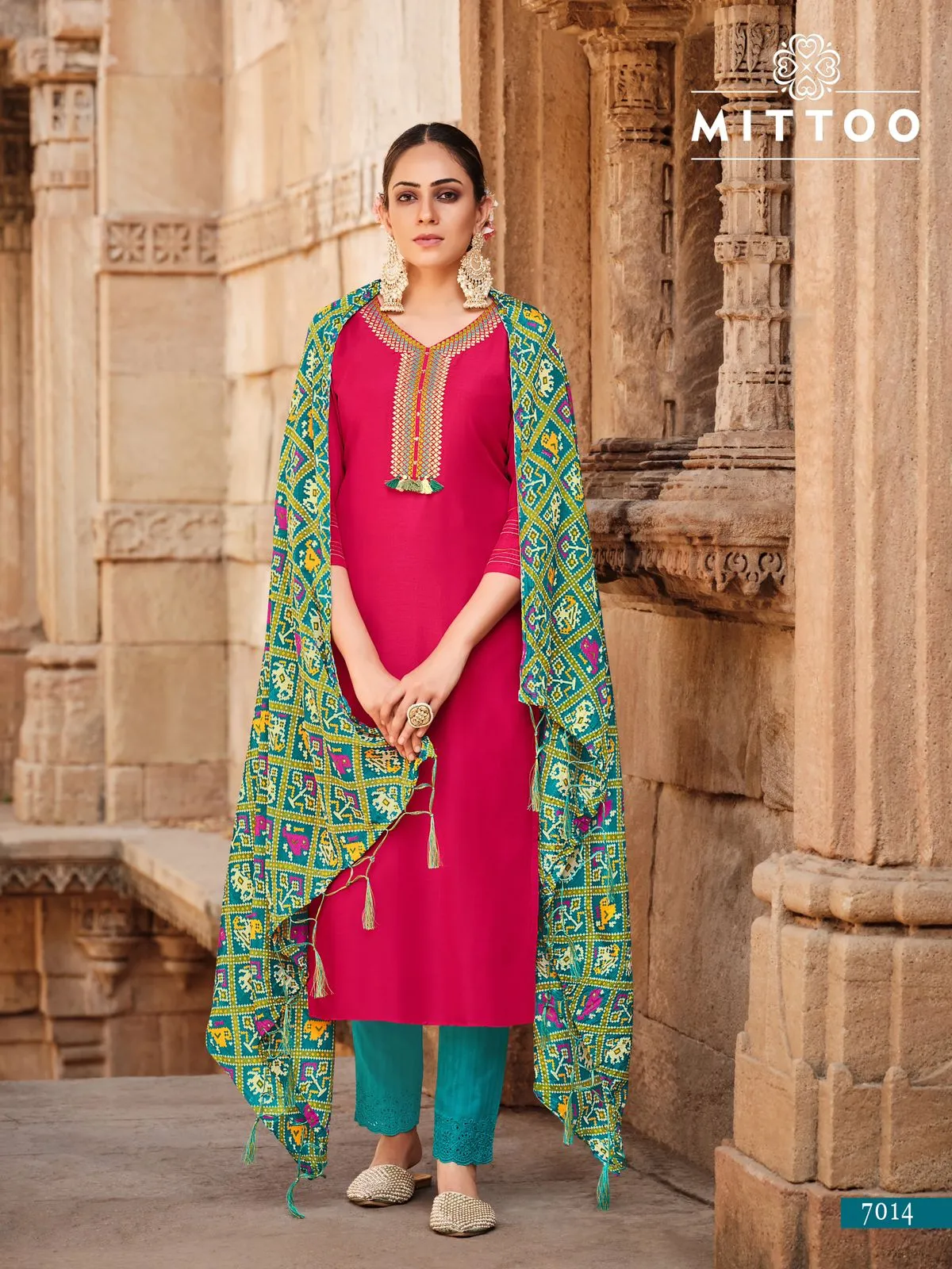 Mittoo Bansri Viscose Ready Made Suits